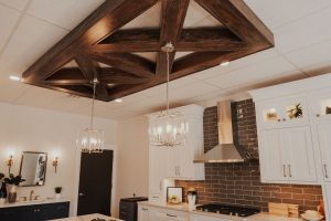 Ceiling Details with Accent Lights
