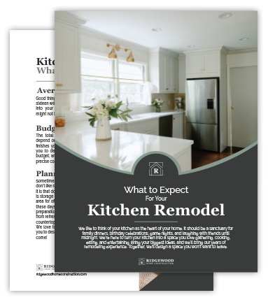 What to Expect for Your Kitchen Remodel brochure.