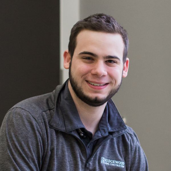 Travis Kersten, Carpenter at Ridgewood Home Construction.